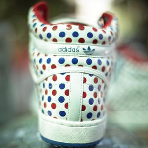 Adidas Top Ten Hi Top Polka Dot shoes